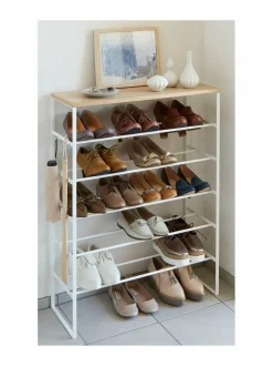 Tower-kenkähylly saarniviilukannella 87 x 66 x 25 cm