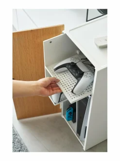 Tower-pelikonsolikaappi 36,5 x 60,3 x 247 cm