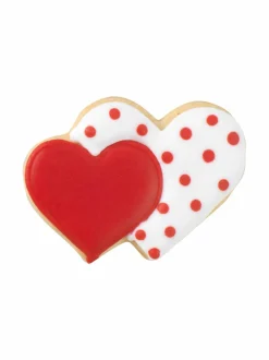 Tuplasydän-piparkakkumuotti 6,5 cm