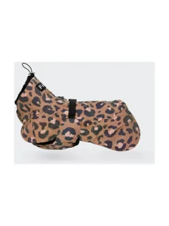 Visibility Raincoat Lite Leopard for Dogs