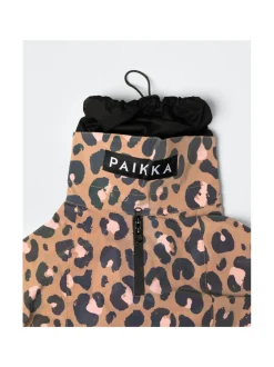 Visibility Raincoat Lite Leopard for Dogs