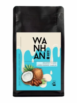 WANHAN AJAN Maustettukahvi Luomu Kookos-Vanilja 130g